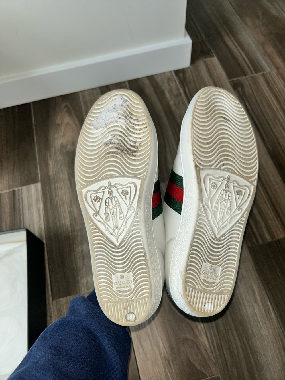 Unisex Gucci Ace sneakers EU 39 - Picture 6 of 6